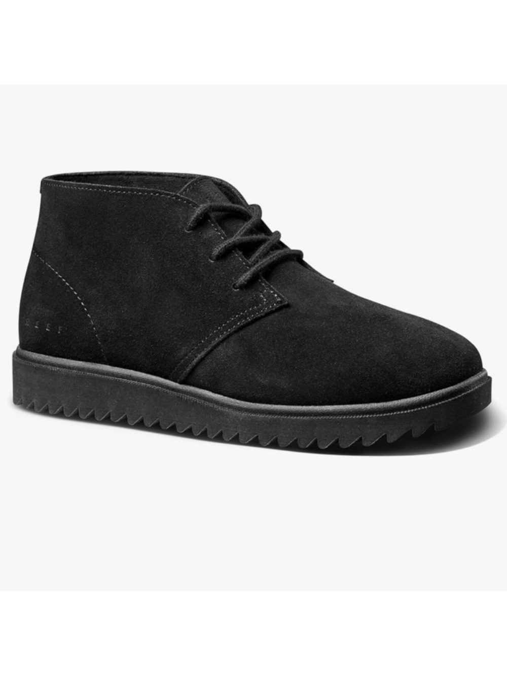 Reef Leucadian Black Suede Leather Boot Lace Up Memory Foam Men’s Size 9 NWT